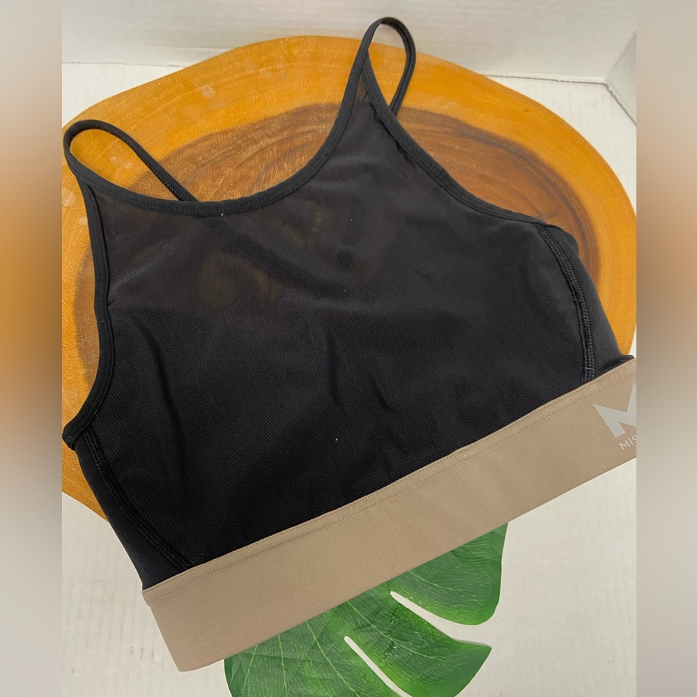Mission Black & Nude VAPORACTIVE Sports Bra